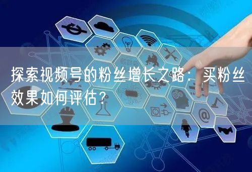 探索视频号的粉丝增长之路：买粉丝效果如何评估？