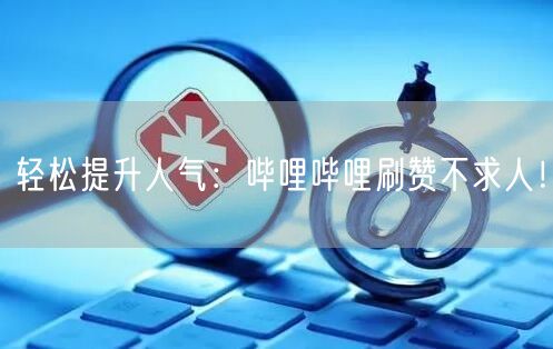 轻松提升人气：哔哩哔哩刷赞不求人！