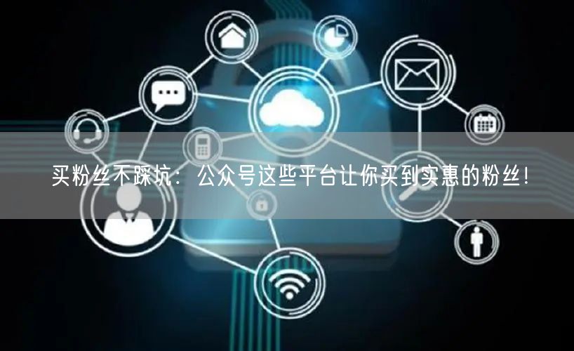 买粉丝不踩坑：公众号这些平台让你买到实惠的粉丝！