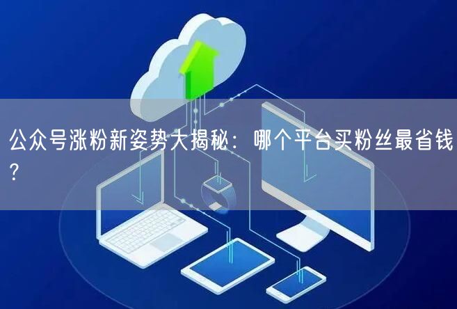 公众号涨粉新姿势大揭秘：哪个平台买粉丝最省钱？
